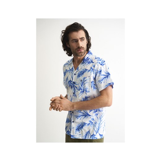 Koszula męska z krótkim rękawem Ochnik One Size okazyjna cena OCHNIK