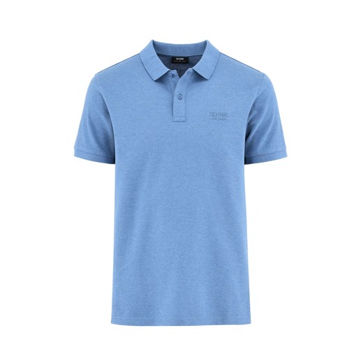 Niebieska koszulka polo męska Ochnik One Size OCHNIK
