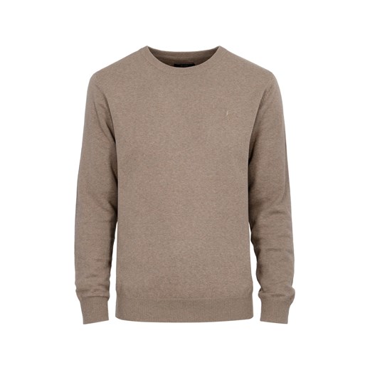 Beżowy sweter męski z logo Ochnik One Size promocyjna cena OCHNIK