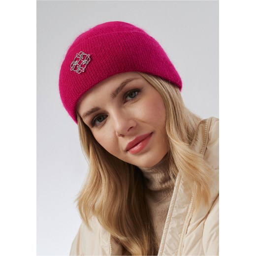 Różowa czapka damska z logo OCHNIK Ochnik One Size OCHNIK