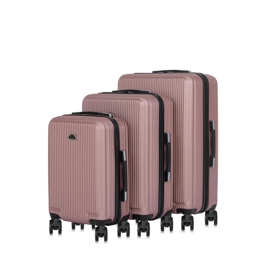 Komplet walizek na kółkach 19"/24"/28" Ochnik One Size promocja OCHNIK