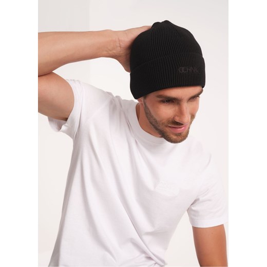 T-shirt męski Ochnik z tkaniny z krótkim rękawem 