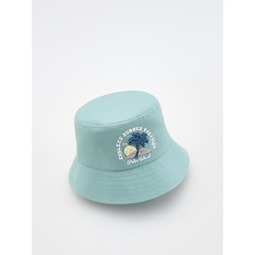 Reserved - Kapelusz bucket hat - miętowy ze sklepu Reserved w kategorii Czapki dziecięce - zdjęcie 172573586