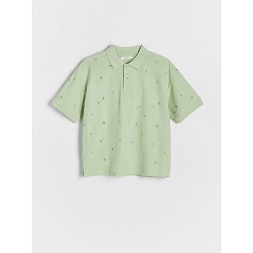 Reserved - T-shirt polo - jasnozielony ze sklepu Reserved w kategorii T-shirty chłopięce - zdjęcie 172573826