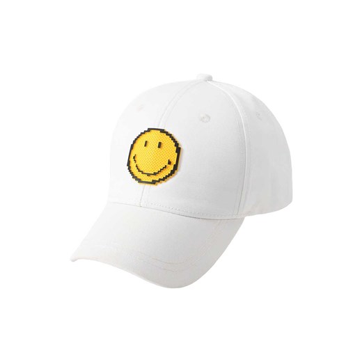 Dziecięca czapka z daszkiem EmojI biała ze sklepu 5.10.15 w kategorii Czapki dziecięce - zdjęcie 172574087