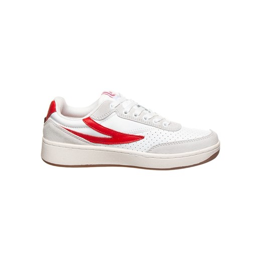 Fila Skórzane sneakersy w kolorze biało-czerwonym Fila 36 okazyjna cena Limango Polska
