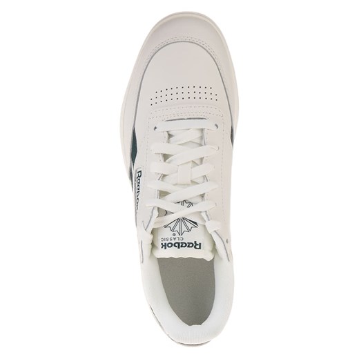 Reebok buty sportowe damskie sneakersy białe sznurowane tkaninowe 