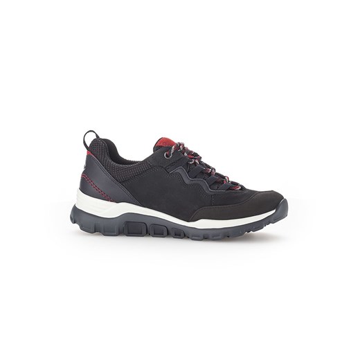 Gabor Skórzane sneakersy w kolorze czarnym ze sklepu Limango Polska w kategorii Buty sportowe damskie - zdjęcie 172574928
