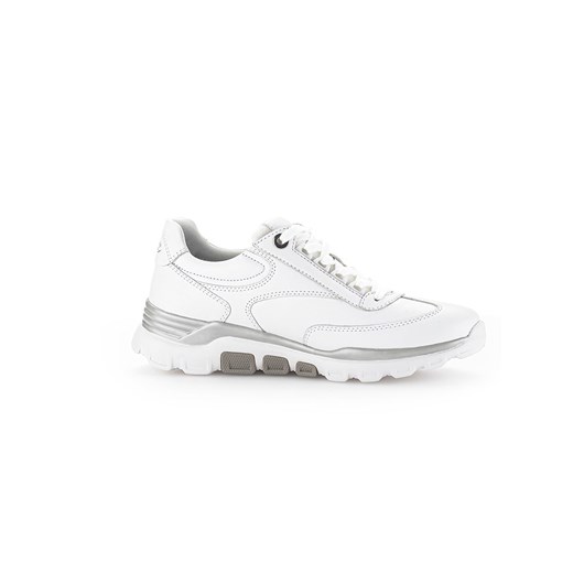 Gabor Skórzane sneakersy w kolorze białym ze sklepu Limango Polska w kategorii Buty sportowe damskie - zdjęcie 172574956