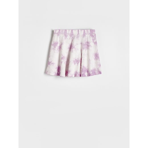 Reserved - Spódnica z efektem tie dye - lawendowy ze sklepu Reserved w kategorii Spódnice dziewczęce - zdjęcie 172576857