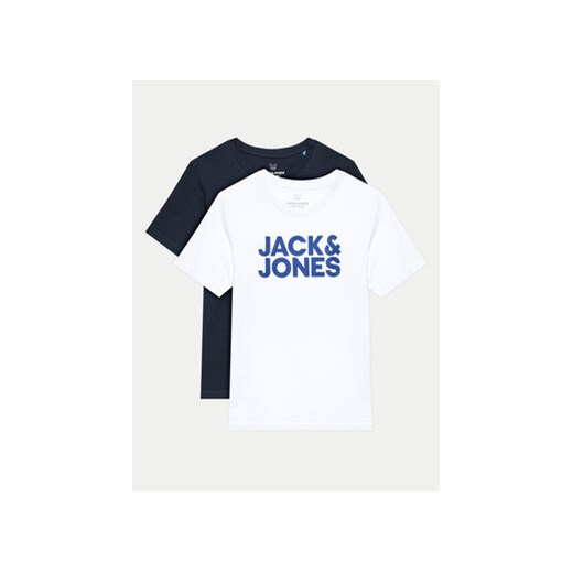 Jack&Jones Junior Komplet 2 t-shirtów Corp Logo 12199947 Kolorowy Regular Fit ze sklepu MODIVO w kategorii T-shirty chłopięce - zdjęcie 172578136