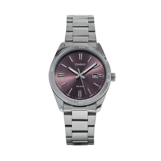 Zegarek Casio MTP-1302PD-6AVEF Srebrny ze sklepu eobuwie.pl w kategorii Zegarki - zdjęcie 172578626