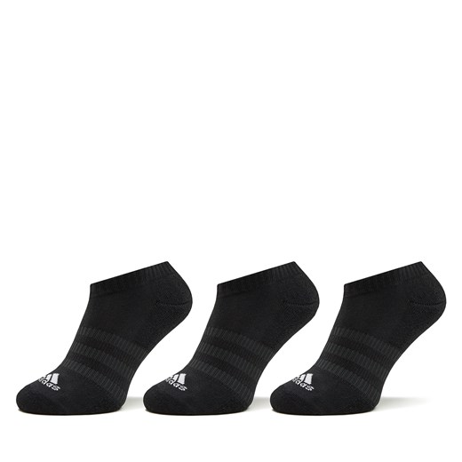 Skarpety stopki unisex adidas Cushioned Low-Cut Socks 3 Pairs IC1332 Czarny ze sklepu eobuwie.pl w kategorii Skarpetki damskie - zdjęcie 172578636