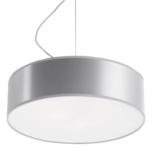 Minimalistyczna lampa wisząca E817-Arens - szary Lumes One Size Edinos.pl
