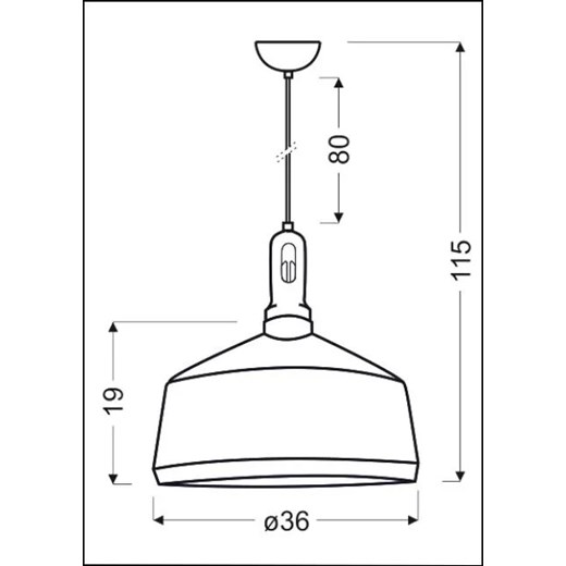 Lampa wisząca Lumes