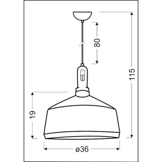 Lampa wisząca Lumes 