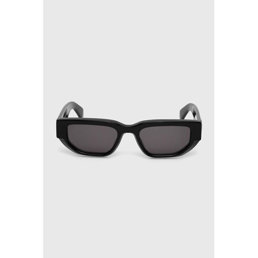 Off-White okulary przeciwsłoneczne kolor czarny OERI115_541007 54 ANSWEAR.com