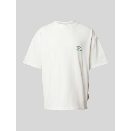T-shirt z nadrukiem z logo ze sklepu Peek&Cloppenburg  w kategorii T-shirty męskie - zdjęcie 172580745