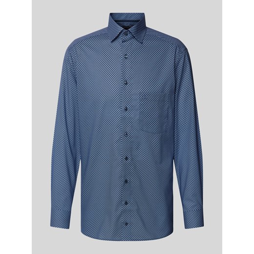 Koszula biznesowa o kroju modern fit model ‘Global’ ze sklepu Peek&Cloppenburg  w kategorii Koszule męskie - zdjęcie 172580818
