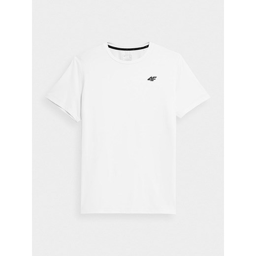 4F Koszulka sportowa w kolorze białym ze sklepu Limango Polska w kategorii T-shirty męskie - zdjęcie 172581168