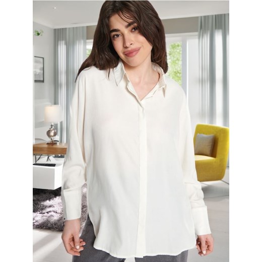 Sinsay - Koszula - kremowy ze sklepu Sinsay w kategorii Koszule damskie - zdjęcie 172583667
