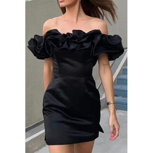 Sukienka ANDIANA BLACK ze sklepu Ivet Shop w kategorii Sukienki - zdjęcie 172585158