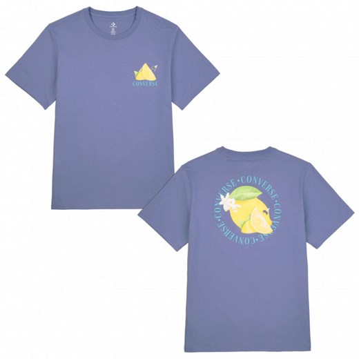 Męski t-shirt z nadrukiem uniseks CONVERSE Fresh Lemon Tee Converse S Sportstylestory.com wyprzedaż