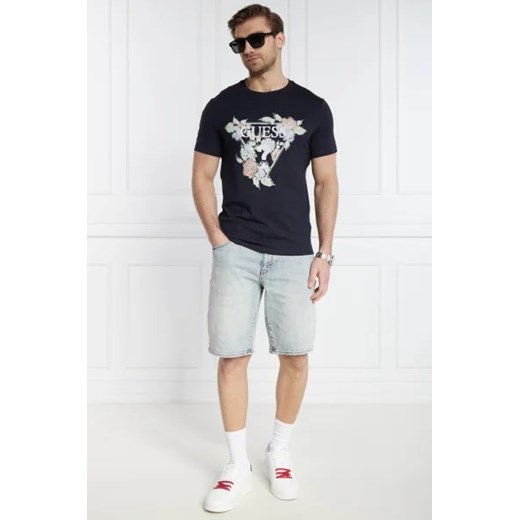 T-shirt męski Guess bawełniany 