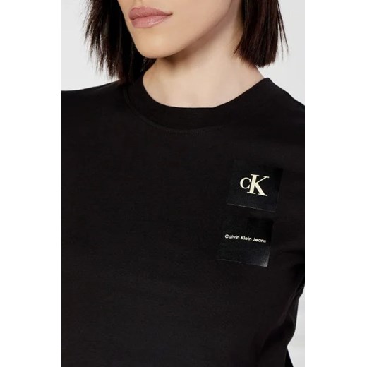 Bluzka damska Calvin Klein z krótkim rękawem