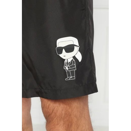 Kąpielówki Karl Lagerfeld czarne