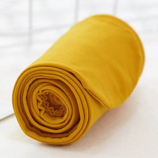 Kolorowe rajstopy damskie - Żółty ze sklepu Maybella.pl w kategorii Rajstopy - zdjęcie 172589257
