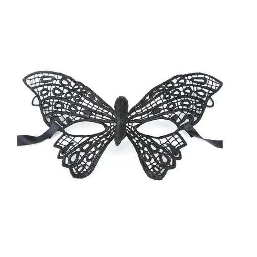 Maska koronkowa motyl - Czarny / Uniwersalny ze sklepu Maybella.pl w kategorii Akcesoria do bielizny - zdjęcie 172589887