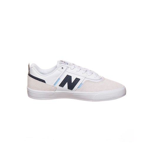 Buty sportowe damskie New Balance sneakersy białe płaskie z tkaniny 