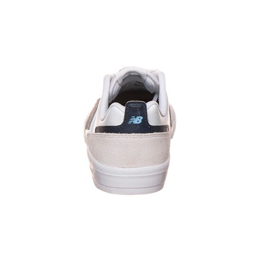 Buty sportowe damskie New Balance sneakersy płaskie białe z tkaniny 