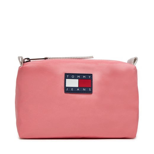 Kosmetyczka Tommy Jeans AW0AW16224 Tickled Pink TIC ze sklepu eobuwie.pl w kategorii Kosmetyczki - zdjęcie 172592389