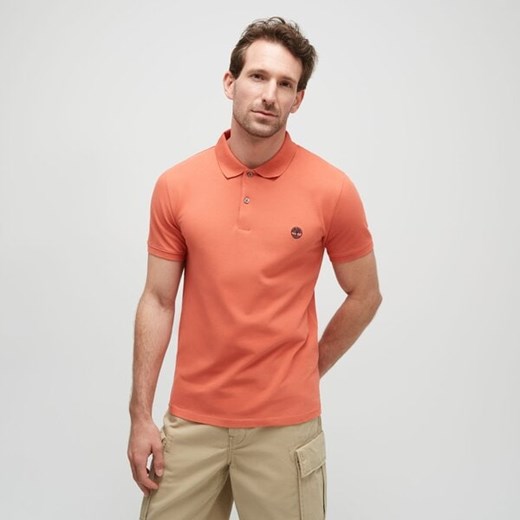 TIMBERLAND POLO SHORT SLEEVE STRETCH POLO ze sklepu Timberland w kategorii T-shirty męskie - zdjęcie 172593129