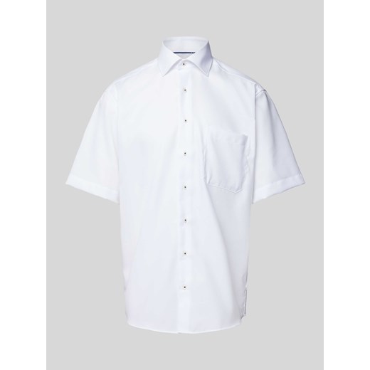 Koszula biznesowa o kroju comfort fit ze wzorem na całej powierzchni ze sklepu Peek&Cloppenburg  w kategorii Koszule męskie - zdjęcie 172594345