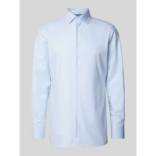 Koszula biznesowa o kroju modern fit z kołnierzykiem typu kent ze sklepu Peek&Cloppenburg  w kategorii Koszule męskie - zdjęcie 172594568