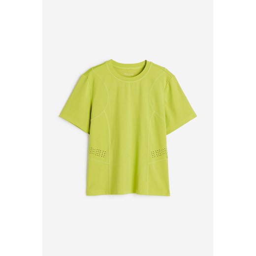H & M - Top sportowy DryMove - Zielony ze sklepu H&M w kategorii Bluzki damskie - zdjęcie 172595115