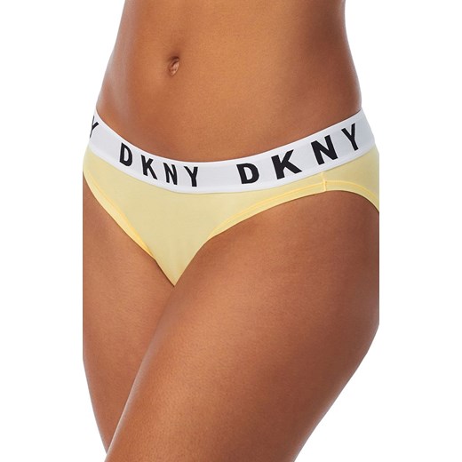 DKNY bawełniane figi klasyczne jasnożółte DK4513, Kolor jasnożółty, Rozmiar S, DKNY ze sklepu Primodo w kategorii Majtki damskie - zdjęcie 172595935