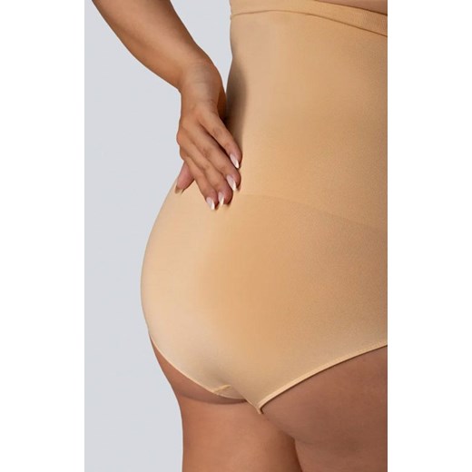 Wyszczuplające majtki z wysokim stanem jasnobeżowe Smoothwear, Kolor jasny beż (champagne pearl), Rozmiar 6/7, Mona Queen Size ze sklepu Primodo w kategorii Bielizna wyszczuplająca - zdjęcie 172596066