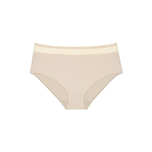 Triumph figi damskie z wysokim stanem kremowe Feel of Modal 10214399, Kolor kremowy, Rozmiar L, Triumph ze sklepu Primodo w kategorii Majtki damskie - zdjęcie 172596087
