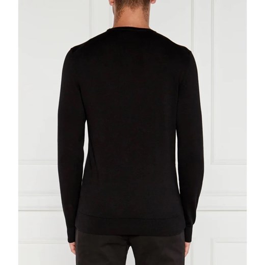 Calvin Klein Sweter | Classic fit | z dodatkiem jedwabiu ze sklepu Gomez Fashion Store w kategorii Swetry męskie - zdjęcie 172596589