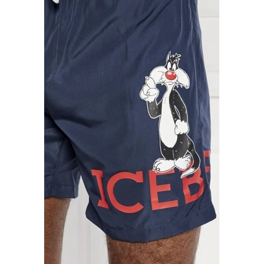 Iceberg Szorty kąpielowe ICEBERG X LOONEY TUNES | Regular Fit Iceberg XXL Gomez Fashion Store