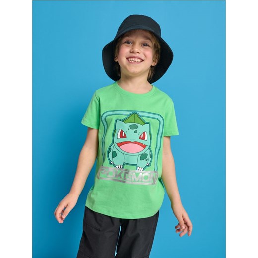 Sinsay - Koszulka Pokémon - zielony ze sklepu Sinsay w kategorii T-shirty chłopięce - zdjęcie 172600727