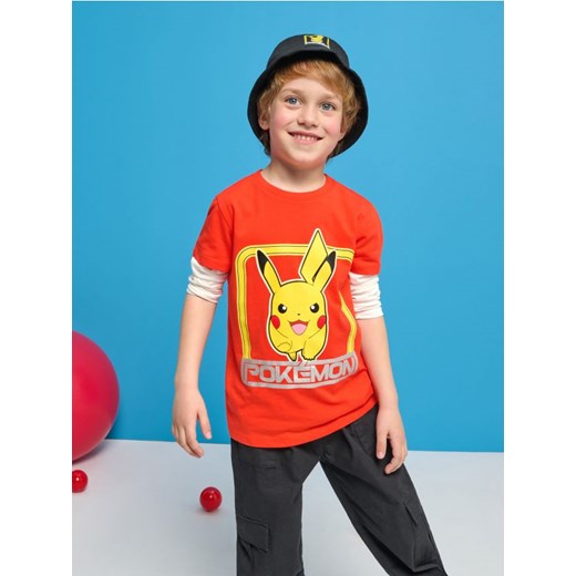 Sinsay - Koszulka Pokémon - pomarańczowy ze sklepu Sinsay w kategorii T-shirty chłopięce - zdjęcie 172600728