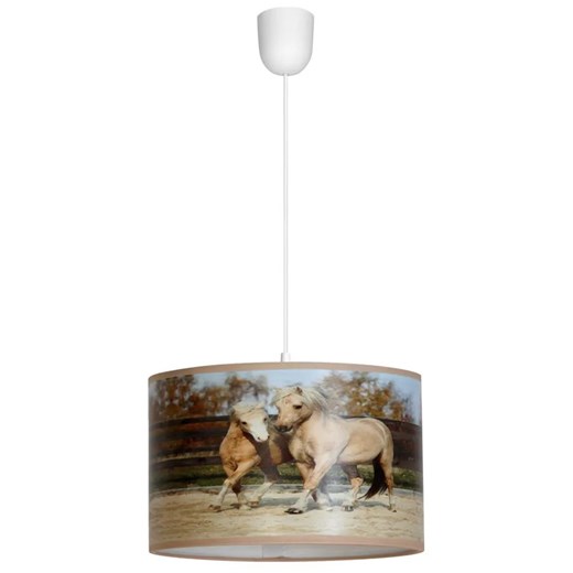 Nowoczesna lampa wiszaca z abażurem - N40-Randon ze sklepu Edinos.pl w kategorii Lampy wiszące - zdjęcie 172605427