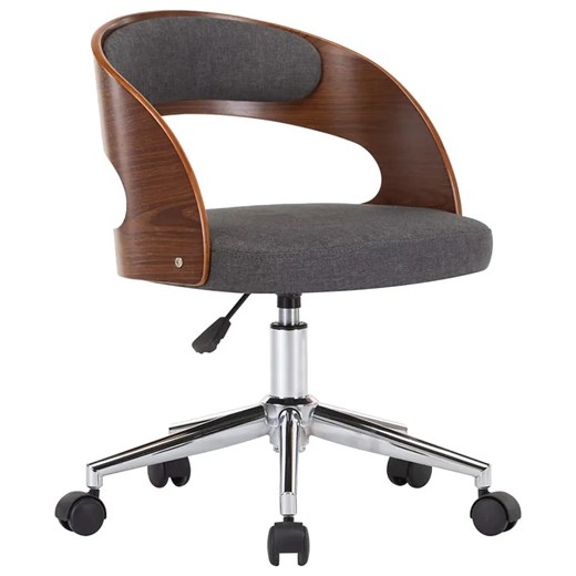 Szary minimalistyczny fotel biurowy - Oxofi 5X Elior One Size Edinos.pl