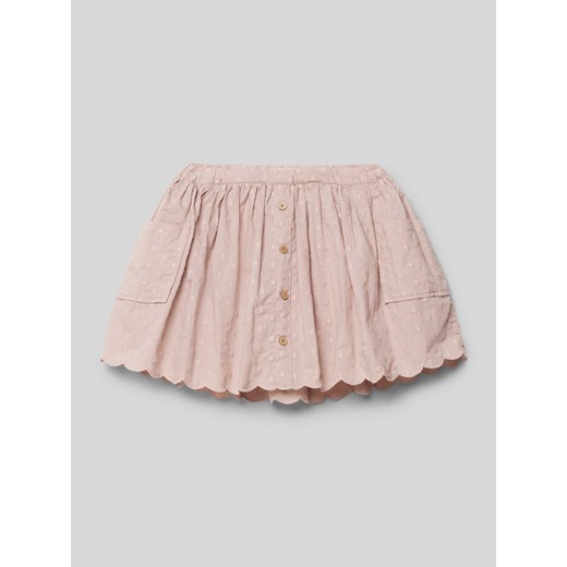 Spódnica z bawełny ekologicznej z fakturowanym wzorem model ‘HIRSA’ ze sklepu Peek&Cloppenburg  w kategorii Spódnice dziewczęce - zdjęcie 172606285