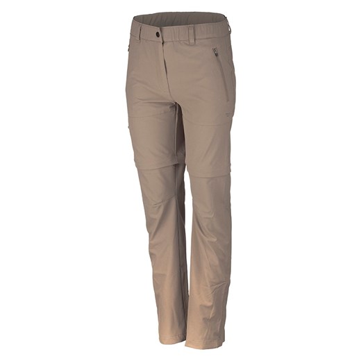 ROCK EXPERIENCE Spodnie funkcyjne Zipp-Off &quot;Louisiana&quot; w kolorze beżowym ze sklepu Limango Polska w kategorii Spodnie damskie - zdjęcie 172607027